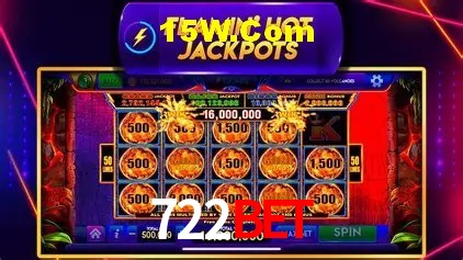 Slots com jackpots e giros grátis na 722bet