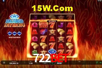 Interface moderna da plataforma 722bet